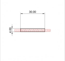 PROFILO IN SPUGNA N°117